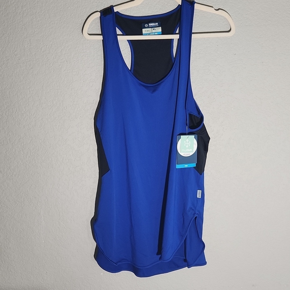 Magellan Tank Top Womens Size XL Blue
